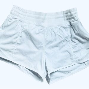 White Lululemon Athletic Shorts